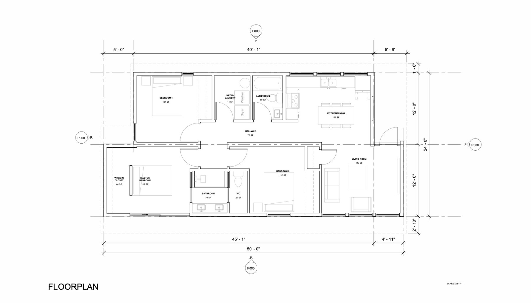 Denali 3 Bedroom floor plan
