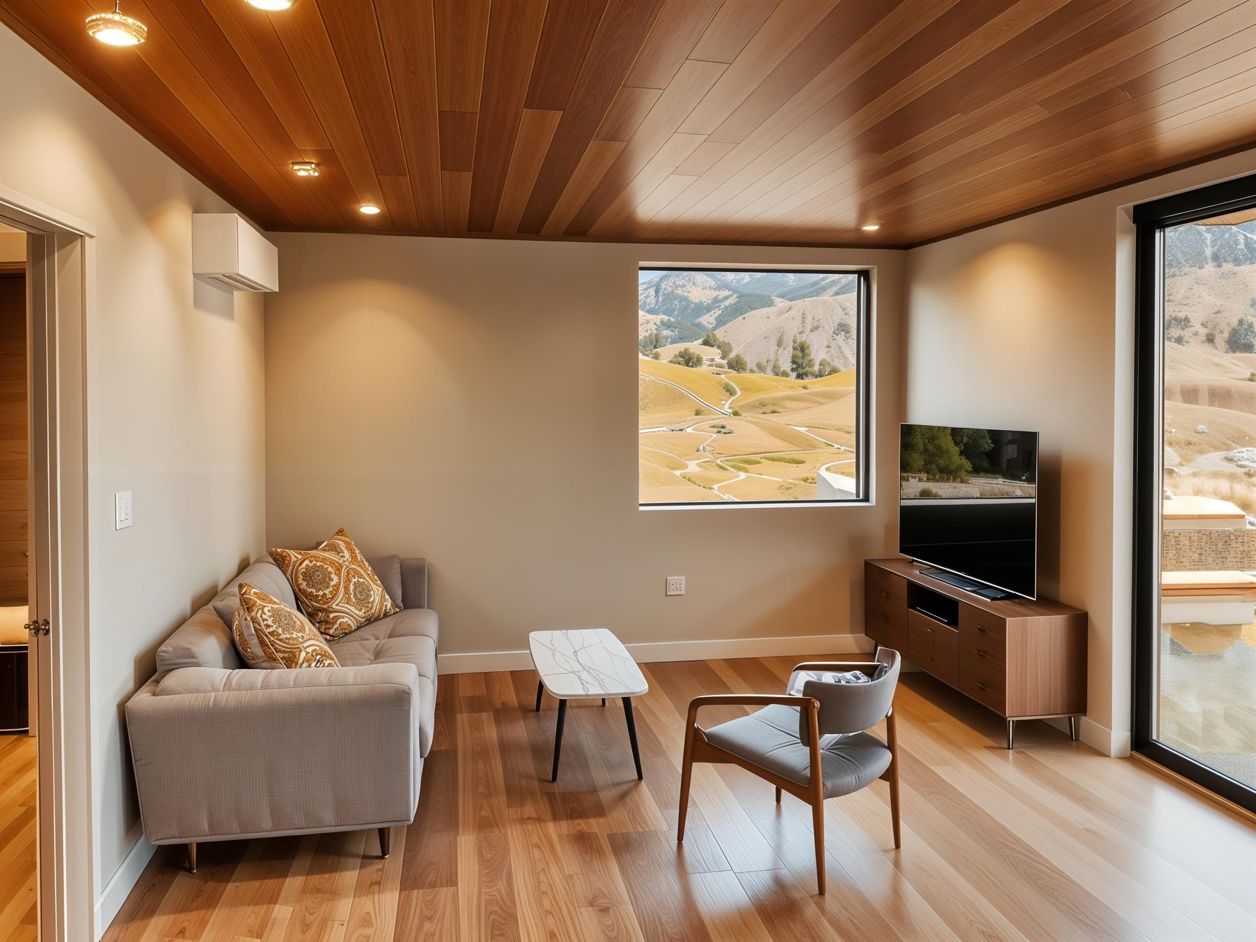 Ridgeline 2 living room with window