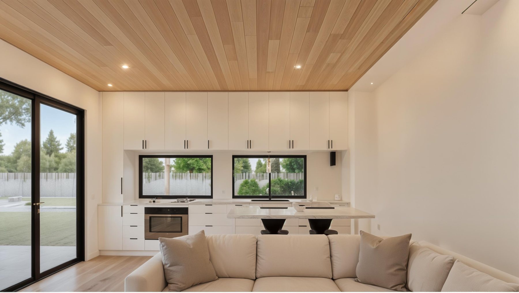 Ridgeline 1 living room and kitchen