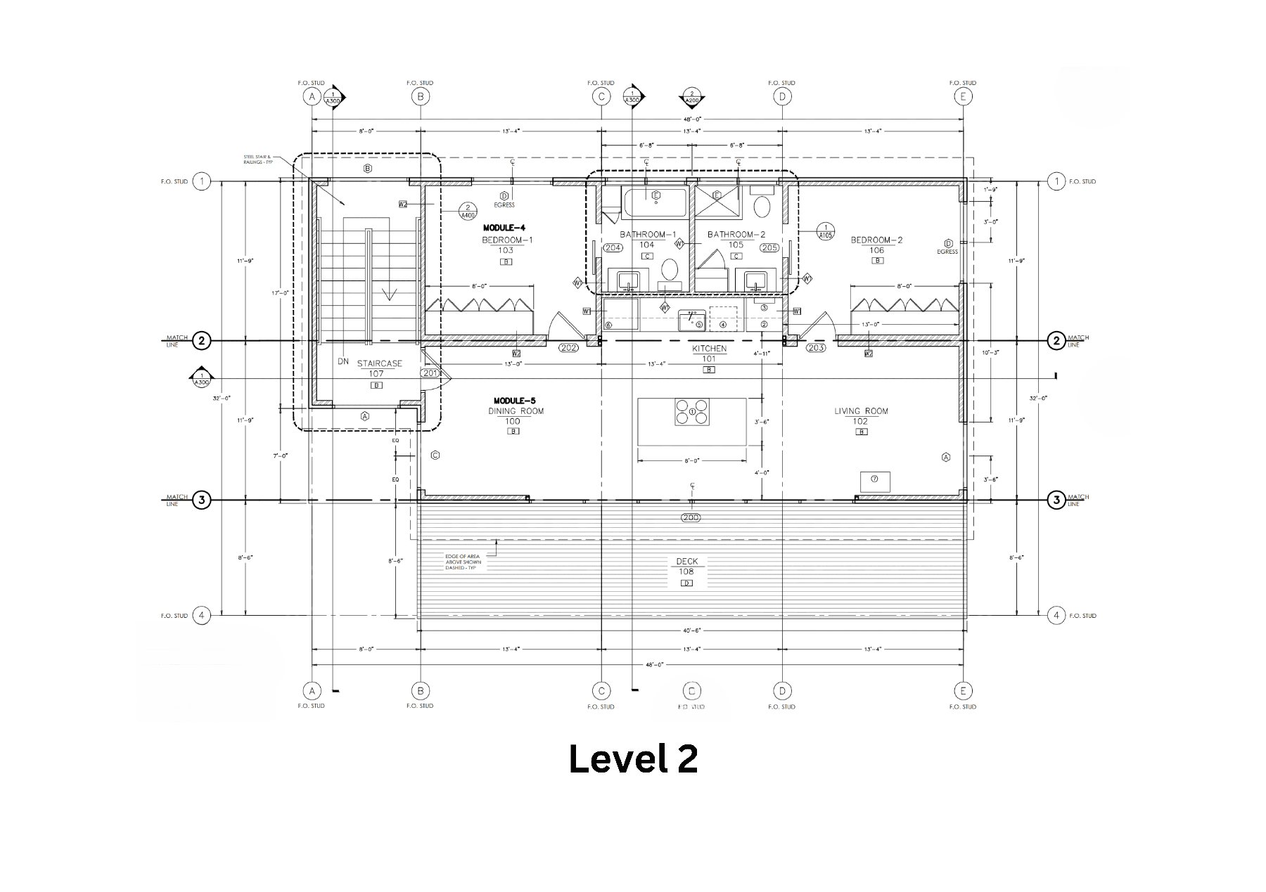 Ridgeline 2 level 2 floorplan