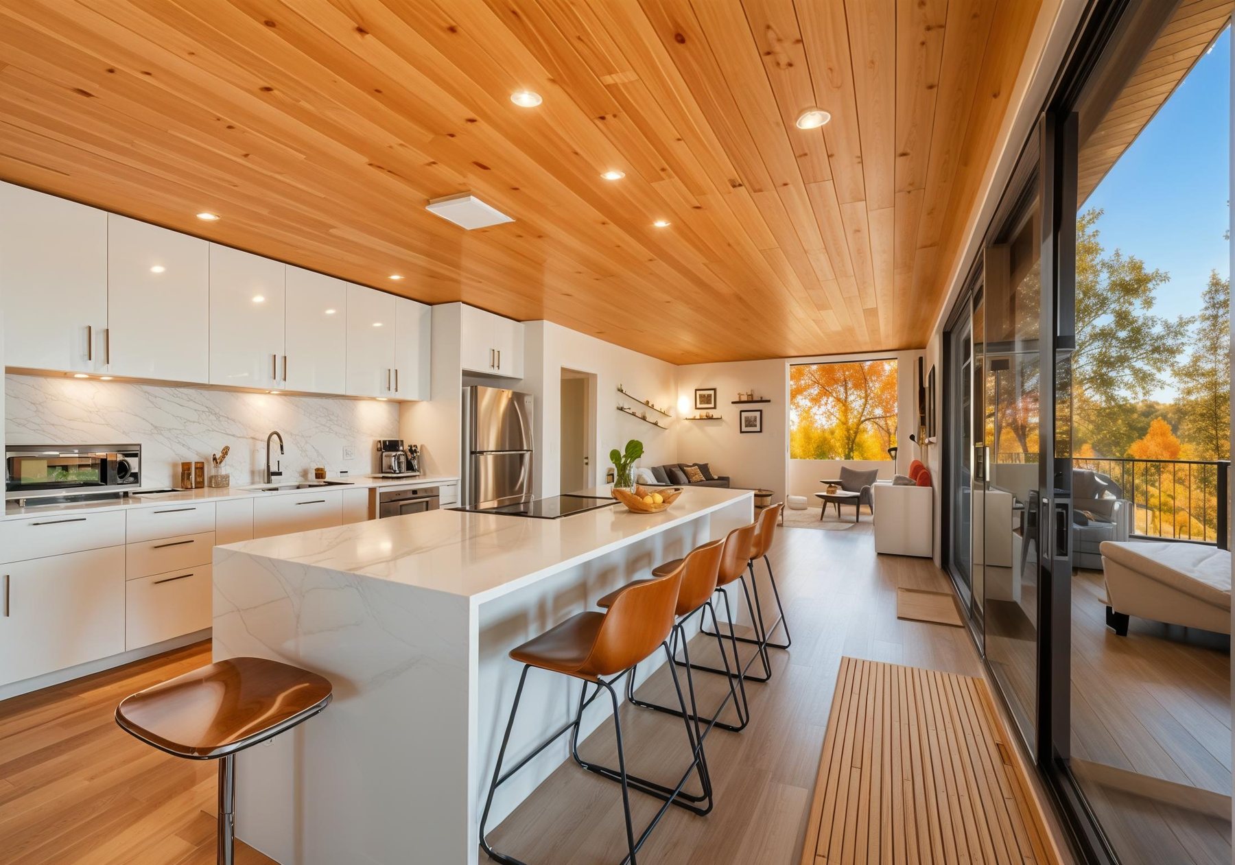 Rigeline 2 Kitchen with big windows