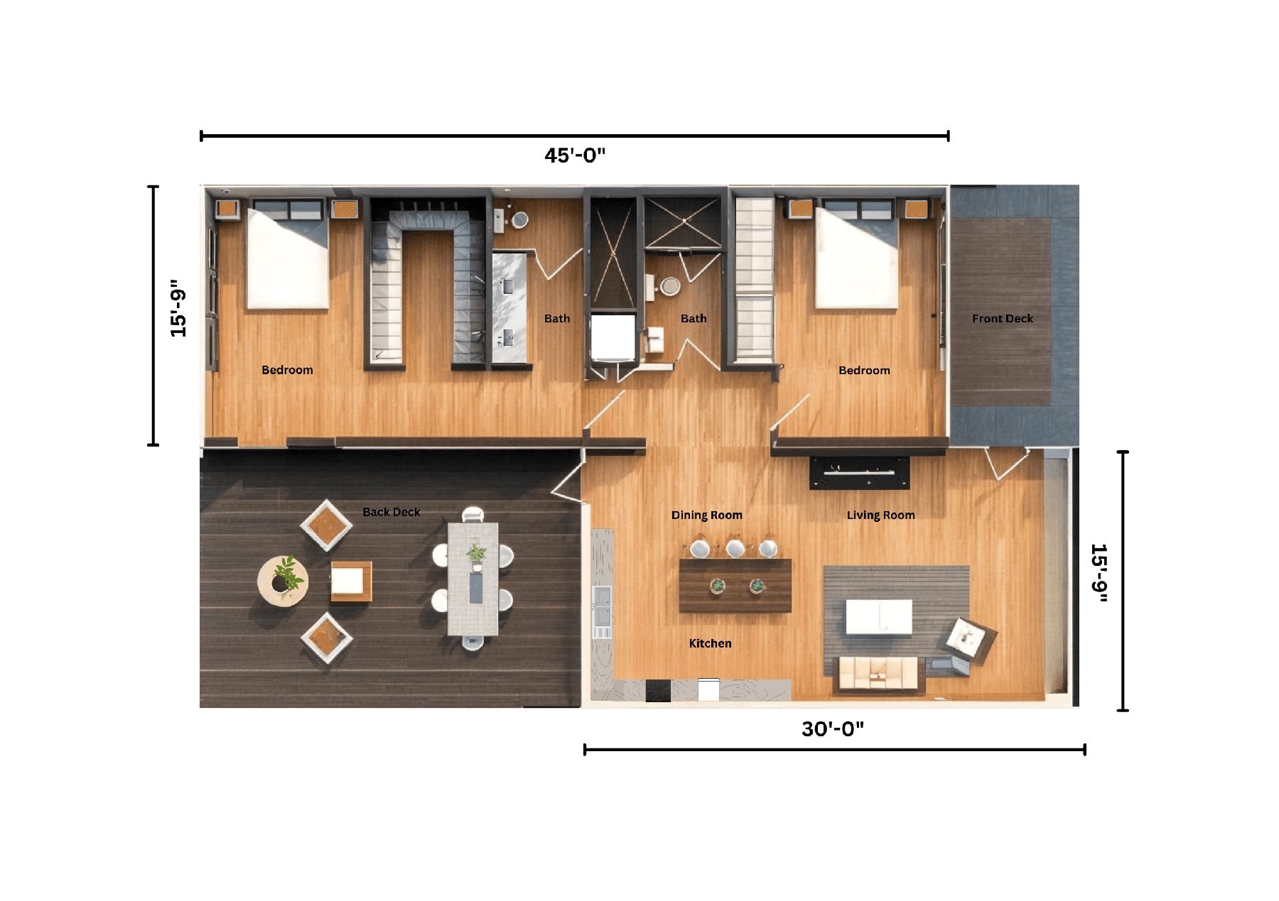 Floor plan of the Grove