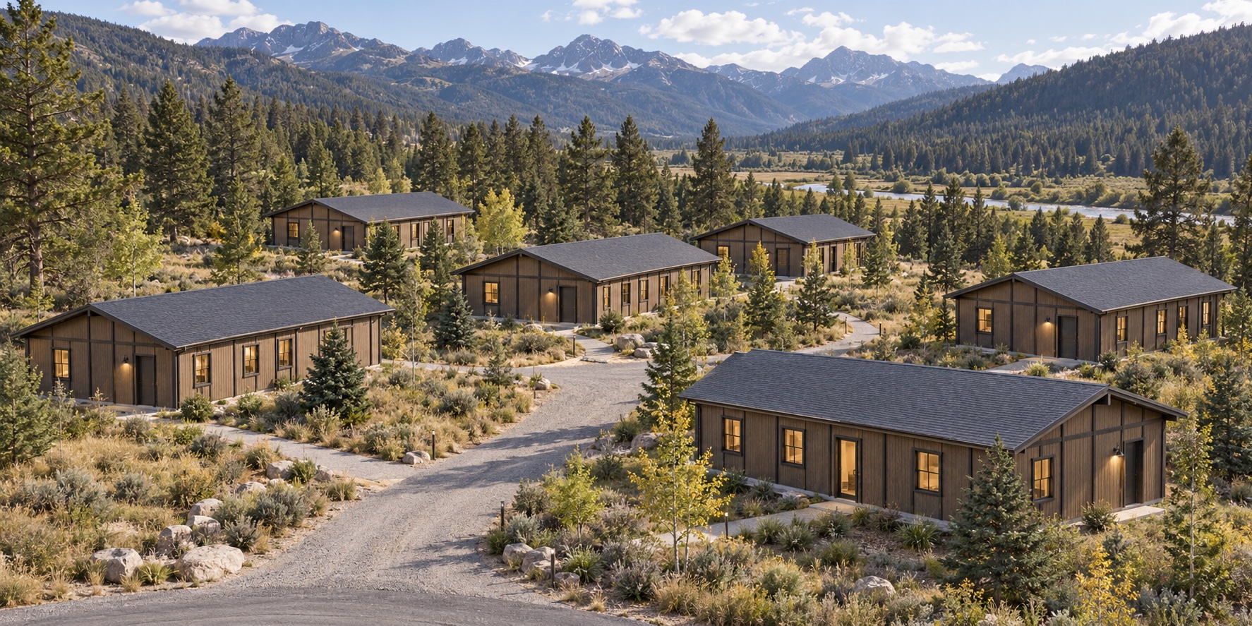 Snowden Peak modular community concept visualization